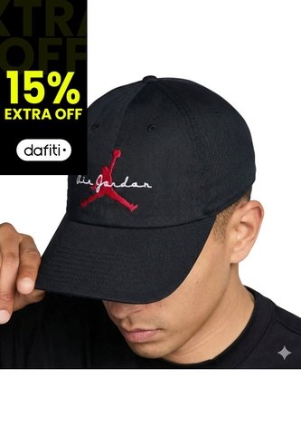 Gorra Nike U J Clb Cap Us Cb Flt Scrpt Hombre-Negro Nike