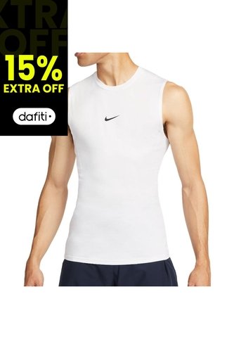 Camiseta Esqueleto Nike Pro-Blanco Nike