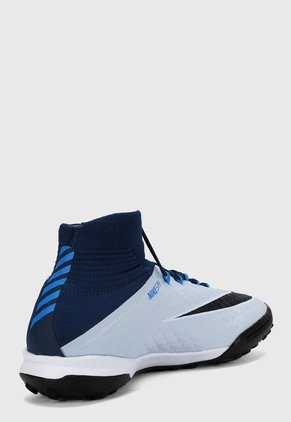 Guayo Azul-Blanco-Negro Nike Kids Youth Hypervenomx Próximo II