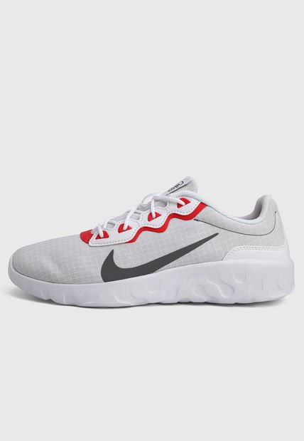 Tenis Lifestyle Blanco-Rojo-Negro Nike Explore Strada