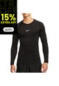 Camiseta Nike Pro Manga Larga-Negro de Nike