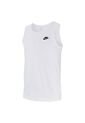 Camiseta Esquelecto Nike M Nsw Club - Ta Hombre-Blanco de Nike