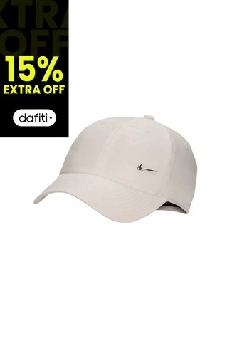 Gorra Nike Dri Fit Club Metal Swoosh Hombre-Gris Nike
