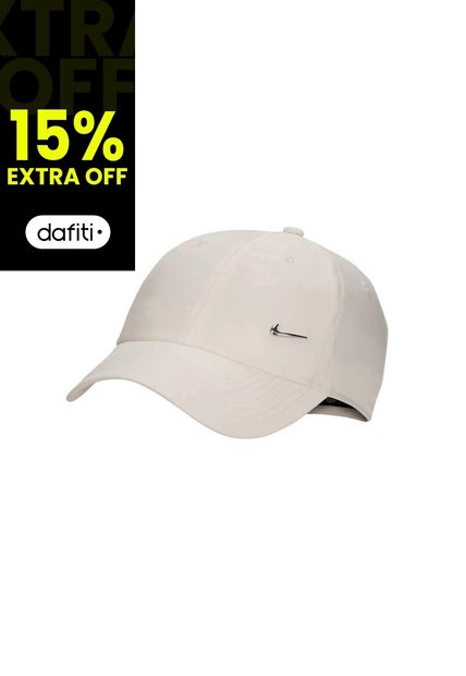 Gorra Nike Dri Fit Club Metal Swoosh Hombre-Gris