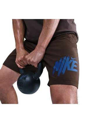 Pantaloneta Nike Df Form 9In Ul Short Gfx Hombre-Marron