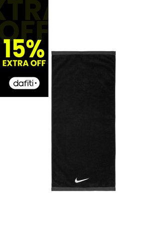 Toalla Nike Fundamental Towel Medium-Negro Nike