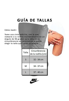Rodillera Nike Pro 3.0-Negro