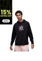 Hoodie Nike Dri Fit Graphic Fleece Pullover-Negro de Nike
