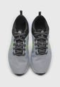 Tenis Running Gris-Negro-Verde Nón Nike Downshifter 12 de Nike
