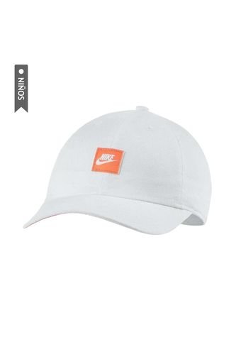 Gorra Nike Heritage 86 Para Niño-Blanco Nike