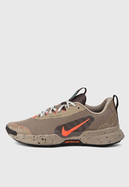 Tenis Trail Taupe-Marrón-Naranja NIKE Juniper Trail 3