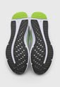 Tenis Running Gris-Negro-Verde Nón Nike Downshifter 12 de Nike