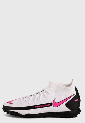Guayo Blanco-Negro-Fucsia Nike Phantom GT Club DF
