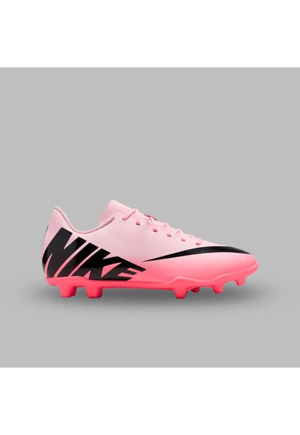 Guayos Nike Kids Jr Vapor 15 Club FG/MG - Rosa-Negro
