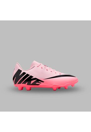 Guayos Nike Kids Jr Vapor 15 Club FG/MG - Rosa-Negro