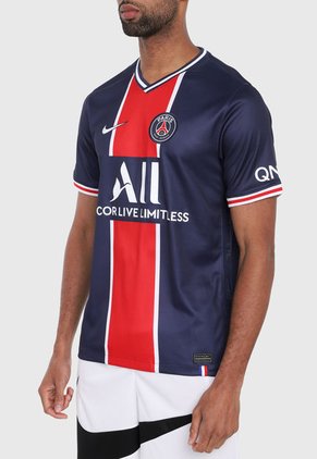 Camiseta Azul-Rojo-Blanco Nike Local Stadium del Paris Saint-Germain