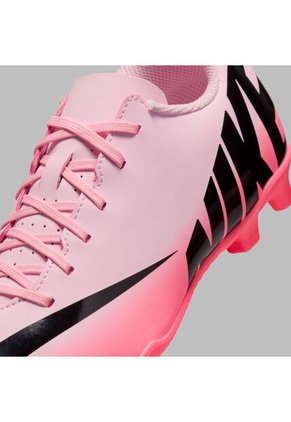 Guayos Nike Kids Jr Vapor 15 Club FG/MG - Rosa-Negro