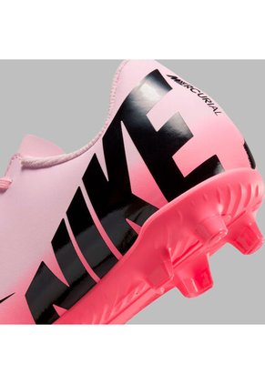 Guayos Nike Kids Jr Vapor 15 Club FG/MG - Rosa-Negro