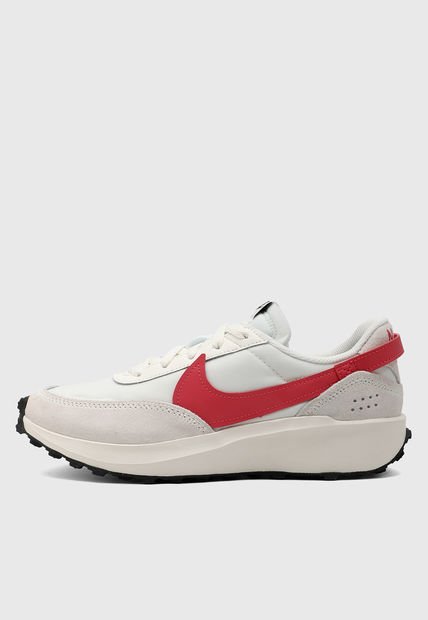 Tenis Lifestyle Beige-Rosado NIKE Waffle Debut