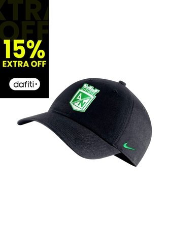 Gorra Nike Atletico Nacional Df H86 Hombre-Negro Nike