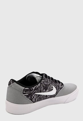 Tenis Skateboarding Gris-Negro-Blanco Nike SB Charge Premium
