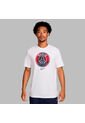 Camiseta Nike Hombre Paris Saint-Germain M Crest - Blanco de Nike