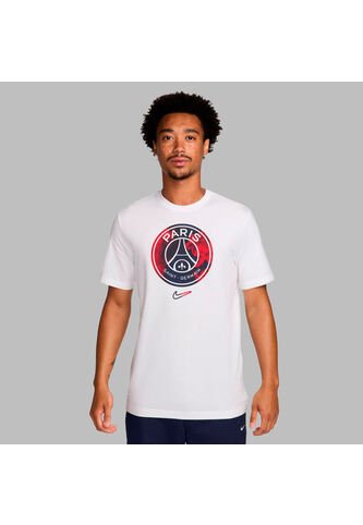 Camiseta Nike Hombre Paris Saint-Germain M Crest - Blanco Nike