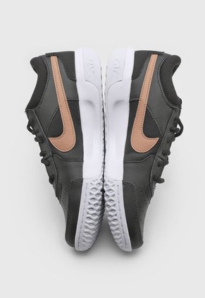 Tenis para Tennis Negro-Oro Rosa-Blanco Nike Zoom Court Lite 3