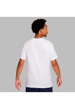 Camiseta Nike Hombre Paris Saint-Germain M Crest - Blanco
