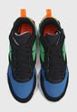 Tenis Basketball Negro-Verde-Azul Nike Jordan Air NFH de Nike