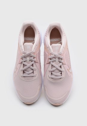 Tenis Running Palo Rosa-Salmón-Blanco Nike Quest 5