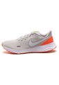 Tenis Running Beige-Blanco-Naranja Nike Revolution 5 de Nike