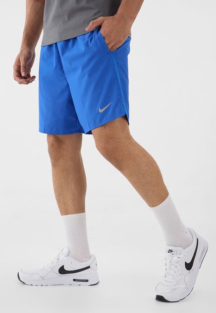 Pantaloneta Azul NIKE Challenger Dri-Fit