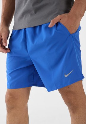 Pantaloneta Azul NIKE Challenger Dri-Fit