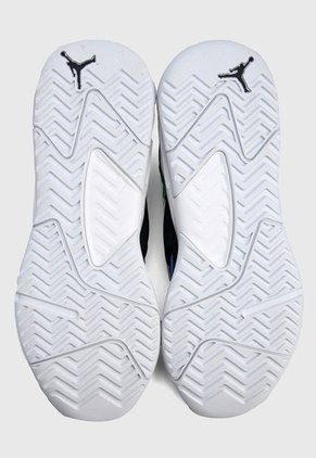 Tenis Basketball Negro-Verde-Azul Nike Jordan Air NFH