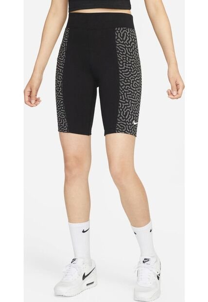 Licra Mujer Nike Sports Shine Midrrise Bike Sohrt
