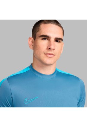 Camiseta Nike Hombre M  Dri-Fit Academy23 Top Ss Br - Azul