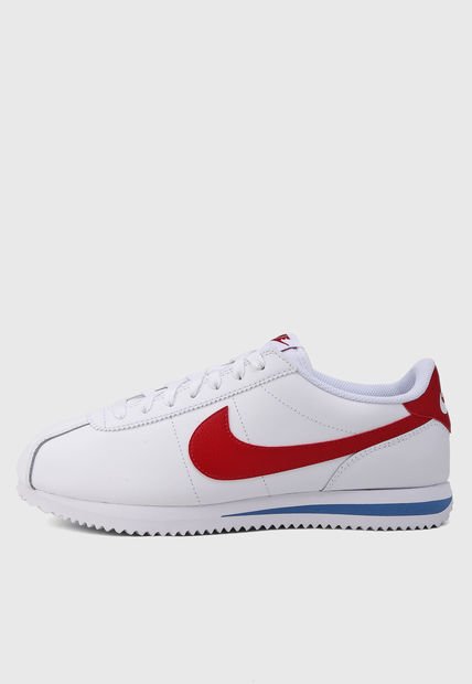 Tenis Lifestyle Blanco-Rojo-Azul NIKE Cortez