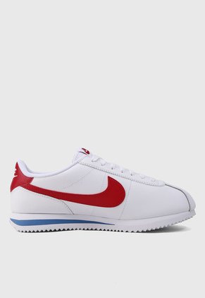 Tenis Lifestyle Blanco-Rojo-Azul NIKE Cortez