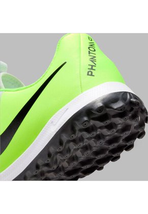 Torretin Nike Kids Jr Phantom Gx II Academy TF - Plateado-Verde