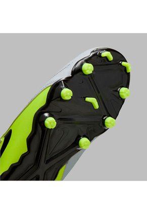 Guayos Nike Kids Phantom Gx II Acad FG/MG-Plateado/Amarillo