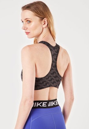 Top Negro-Gris-Blanco Nike DRIFT-FIT Swoosh