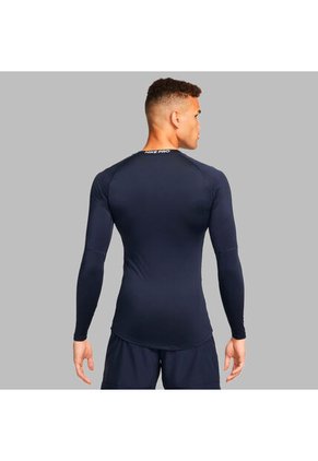 Camiseta Nike Hombre M Np Dri-Fit Tight Top Ls - Azul