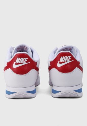 Tenis Lifestyle Blanco-Rojo-Azul NIKE Cortez