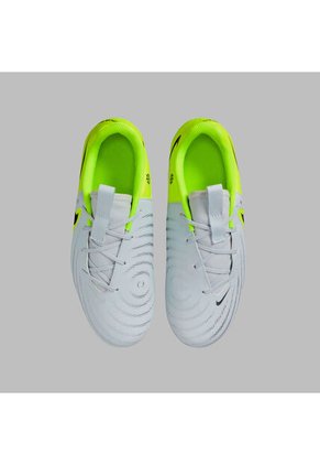 Guayos Nike Kids Phantom Gx II Acad FG/MG-Plateado/Amarillo