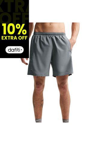 Pantaloneta Nike M Df Miler 7Bf Short Hombre-Gris Nike