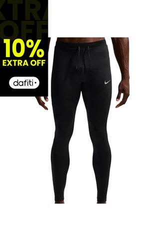 Lycra Nike M Df Miler Tight Hombre-Negro Nike