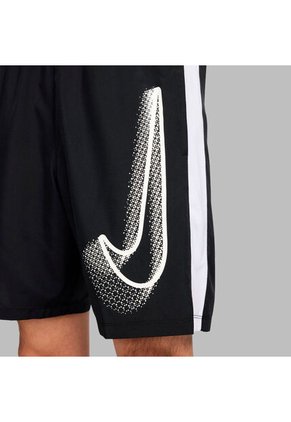 Pantaloneta Nike Hombre Academy23 Wp Gx Hbr - Negro-Blanco