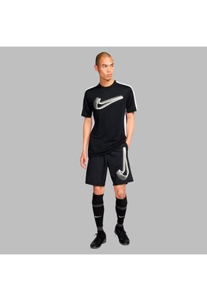 Pantaloneta Nike Hombre Academy23 Wp Gx Hbr - Negro-Blanco