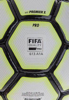 Balón De Fútbol Gris-Amarillo Neón-Negro Nike Duro X